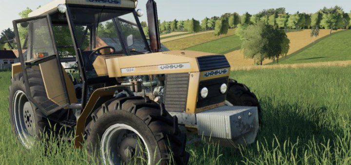 Мод трактор URSUS 1224-1614 V1.0.0.0 Farming Simulator 2019