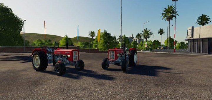 Мод трактор URSUS C360 RED V1.0.5.0 Farming Simulator 19