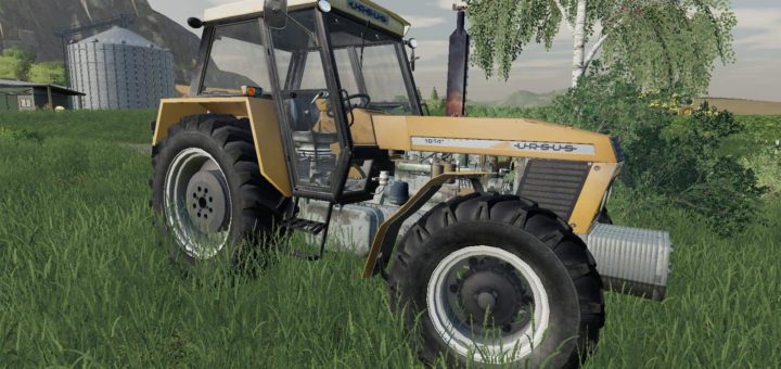 Мод трактор Ursus 1224 v1.0.0.0 Farming Simulator 19