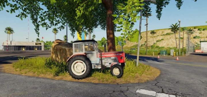Мод трактор Ursus C355 Czer V1.0.0.0 Farming Simulator 19