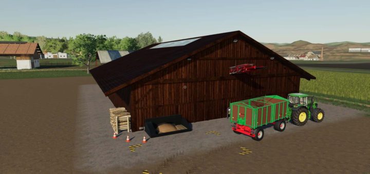 Moд хранилище Warehouse Tape v1.0.0.0 Farming Simulator 2019