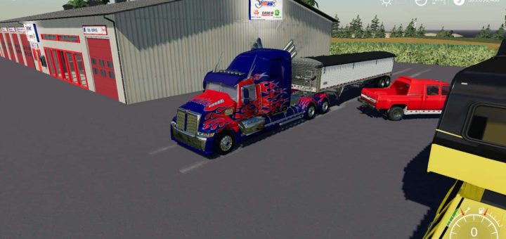 Мод тягач WESTERNSTAR OPTIMUS PRIME V1.0.0.0 FS19