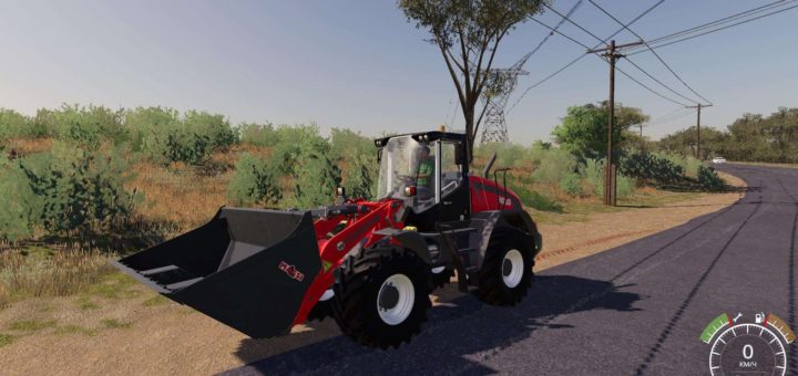 Мод погрузчик Weidemann 9080 v1.0.0.0 Farming Simulator 19