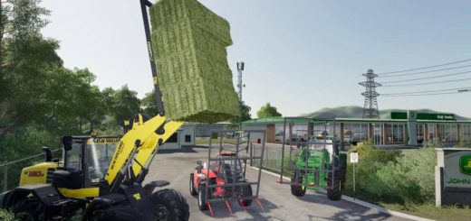 Мод вилы Fork Lizard With Claws v1.0.0.0 Farming Simulator 19