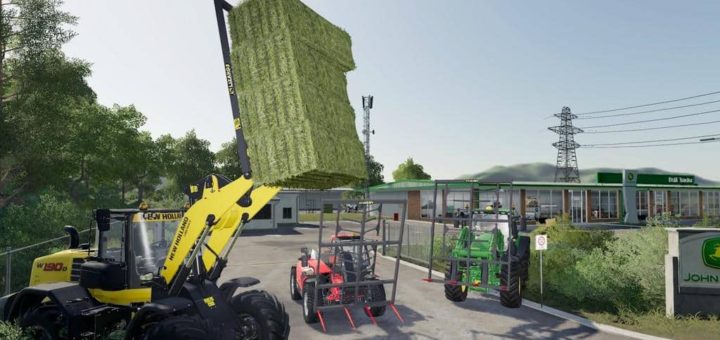 Мод вилы Fork Lizard With Claws v1.0.0.0 Farming Simulator 19