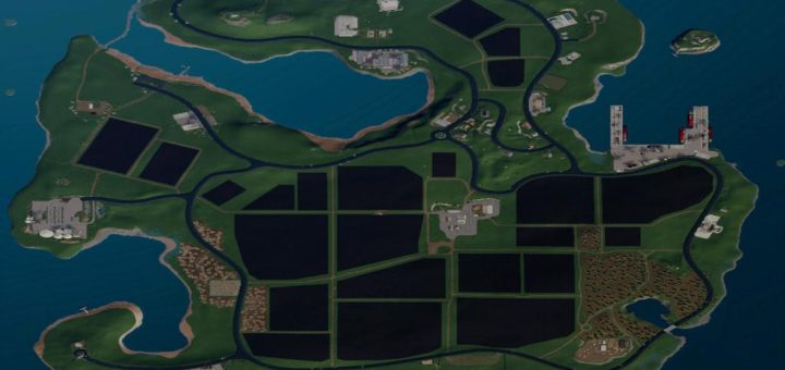 Мод карта GIANTS ISLAND 2019 V1.0.0.0 Farming Simulator 19