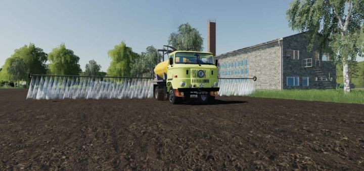 Мод IFA W 50 SPRAYER V1.0 Farming Simulator 19