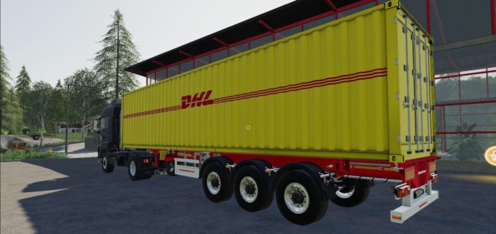 Мод прицеп KASSBOHRER TRAILER PACK V1.0.0.0 FS19