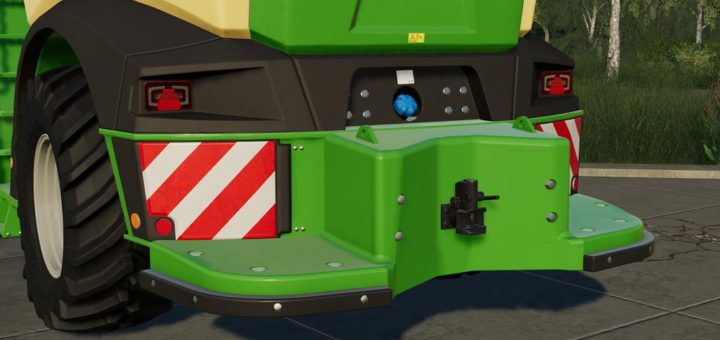 Moд противовес Krone Rear Weight v1.0.0.0 Farming Simulator 2019