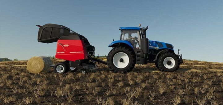 Мод тюкопресс Kuhn VB 2190 v1.0.0.0 Farming Simulator 2019