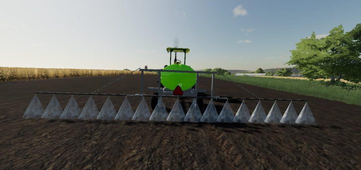 Moд опрыскиватель Kuker feild sprayer v1.1 Farming Simulator 2019