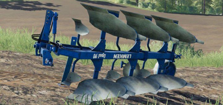 Moд плуг Lemken Opal 90 v1.0.0.0 Farming Simulator 19