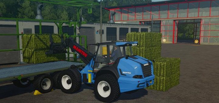 Мод погрузчик MANITOU MLAT 533 UPDATE V1.0.4 Farming Simulator 19
