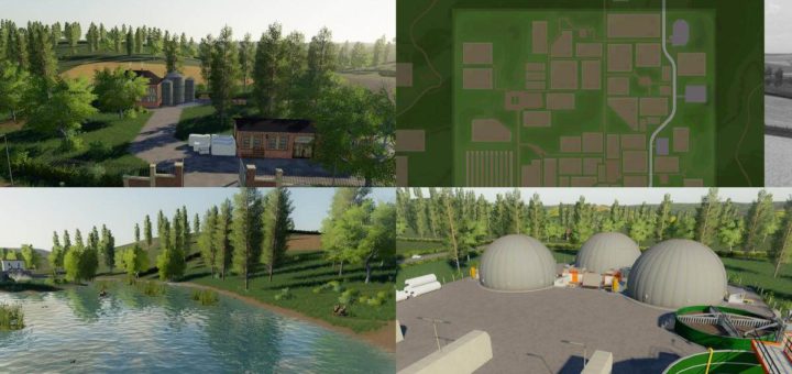 Мод карта MERCURY FARMS V1.0.0.0 Farming Simulator 2019