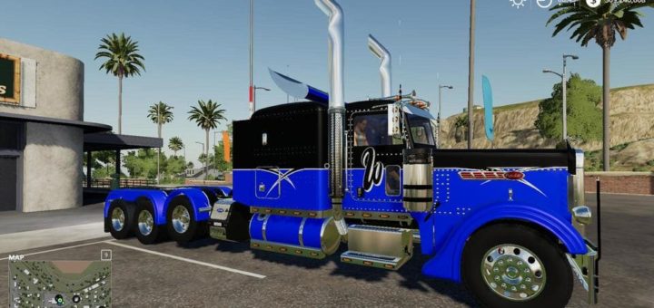 Мод тягач PETERBILT 389 STOCK V1.0.0.0 Farming Simualtor 19