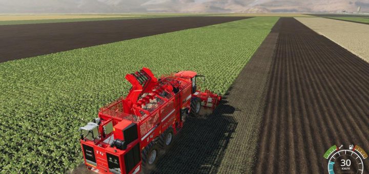 Мод комбайн Terra Dos T440 HR12 MULTIFRUIT zoltanm v1.0 FS19