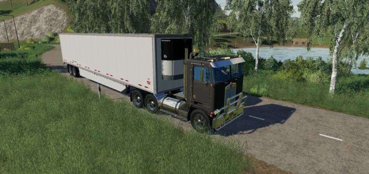 Мод прицеп WABASH 53FT DRY VAN V1.0.0.0 Farming Simulator 19