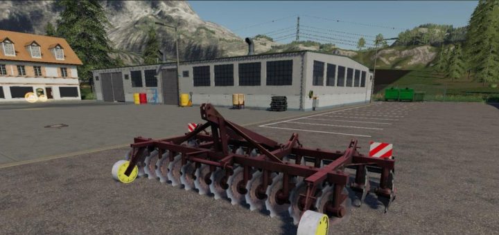 Мод культиватор АГД-4-5 V1.0.0.0 Фарминг Симулятор 2019
