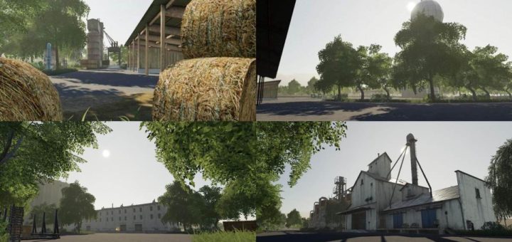 Мод карта AGRO PARK V2.0.0.0 Farming Simulator 2019