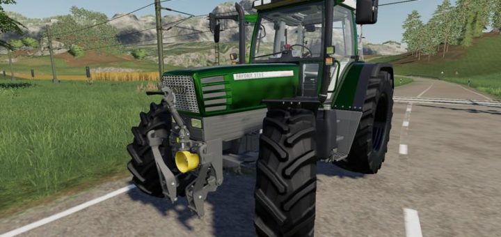 Moд трактор Fendt Favorit 500c New Sound v1.0 Farming Simulator 2019