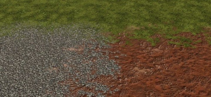 Мод карта BLANK 4X MAP WITH MOST ALL TEXTURES V1.1 FS19
