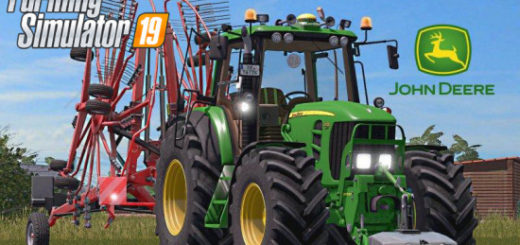 Мод трактор John Deere 7430/7530 V1.0.0.0 FS19