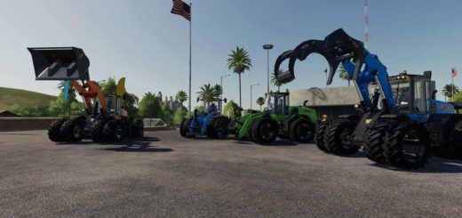 Мод ПАК NEW HOLLAND 190 WHEEL LOADER PACK V1.0 FS19