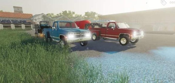 Мод авто 1984 Chevrolet k30 v1.0 Farming Simulator 2019