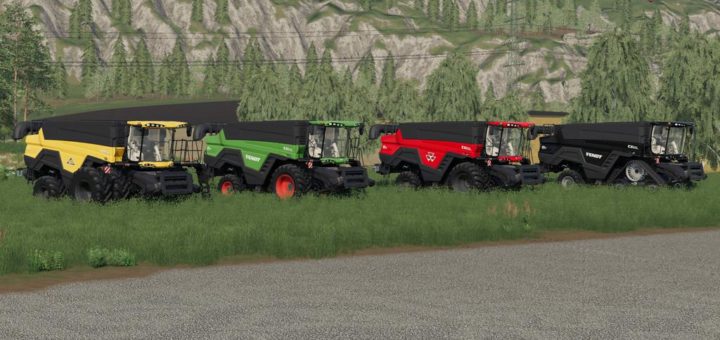Мод комбайн AGCO Ideal v1.0.0.0 Farming Simulator 2019