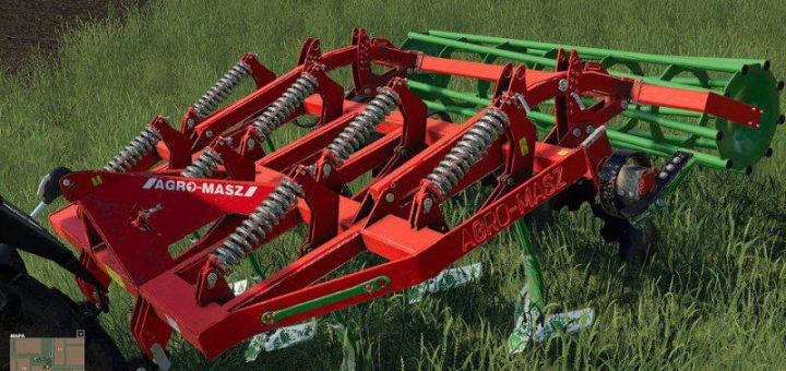 Мод культиватор Agro-Masz APN30 v1.0.0.0 Farming Simulator 19