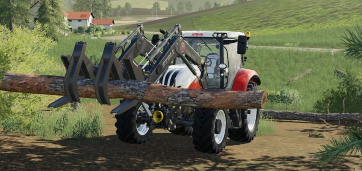 Мод захват Biobeltz LF 180 Log Fork v1.0.0.0 Farming Simulator 2019
