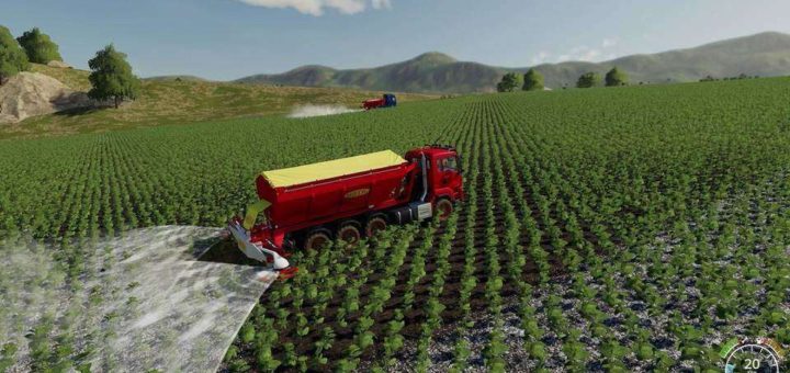 Moд Bredal Hooklift Fertilize spreader v1.0.0.0 FS19