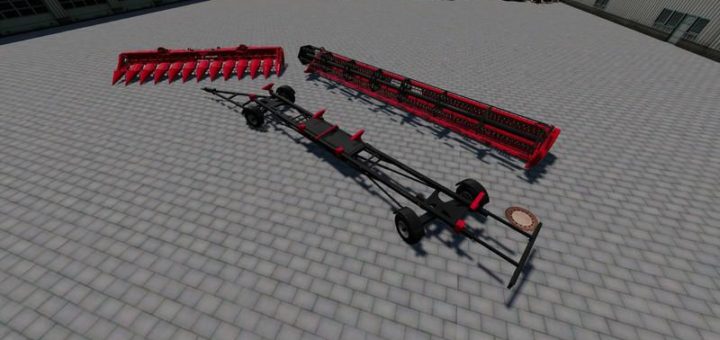 Мод ПАК CaseIH Header Pack v1.0 Farming Simulator 2019