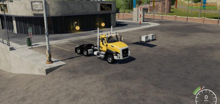 Мод тягач CATERPILLAR CT 660 1.0 Farming Simulator 2019