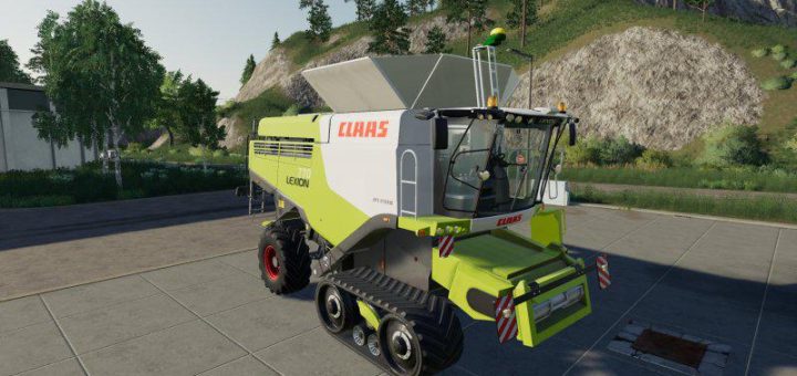 Moд комбайн Claas Lexion 770 Stage IV v4.0.0.0 Farming Simulator 19