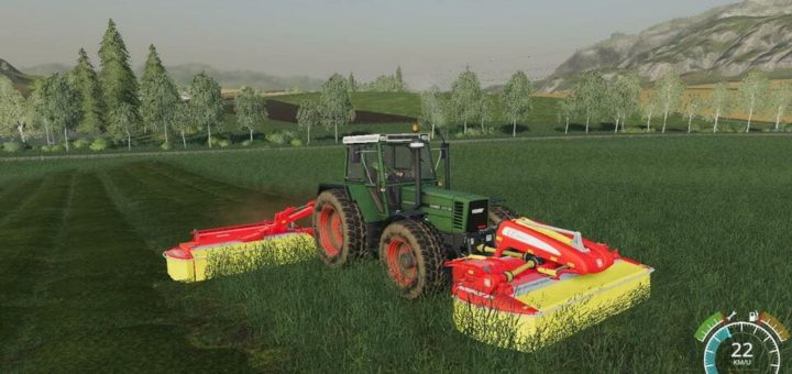 Moд трактор CSS fendt 615 v1.0.1 Farming Simulator 19