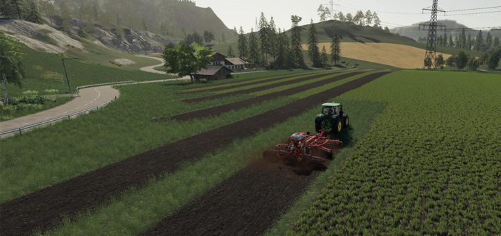 Мод скрипт CULTIVATOR FIELD CREATOR V1.0.0.0 Farming Simulator 2019