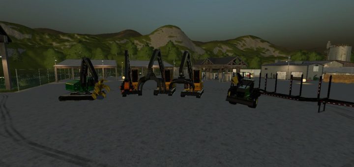Мод ПАК Complete FDR Logging Mod Pack UPADTED V1.1.2 FS19