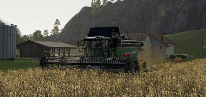 Мод комбайн Fendt 6275L v1.0.0.0 Farming Simulator 19