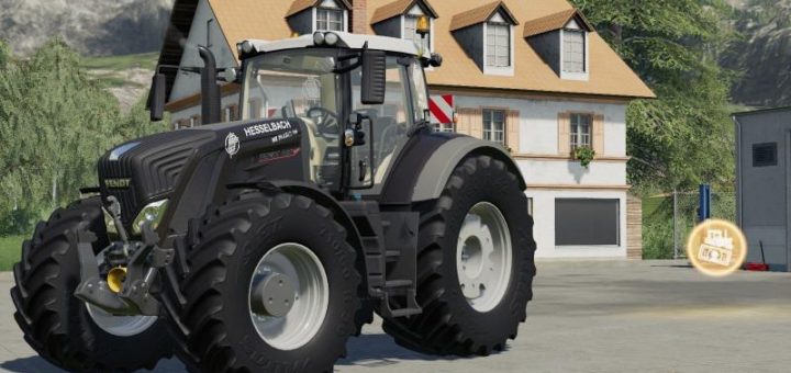 Мод трактор Fendt 900 Vario Hesselbach Edition v1.0 FS19