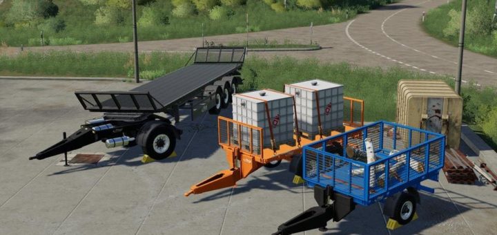 Мод ПАК Fliegl BPT Pack v1.0.0.0 Farming Simulator 2019