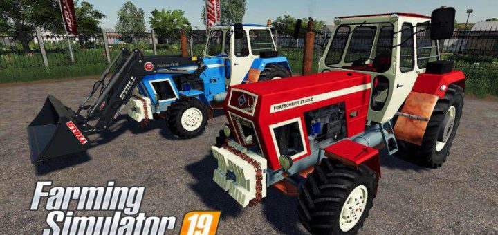 Мод трактор Fortschritt ZT 303D v1.0.0.0 Farming Simulator 19