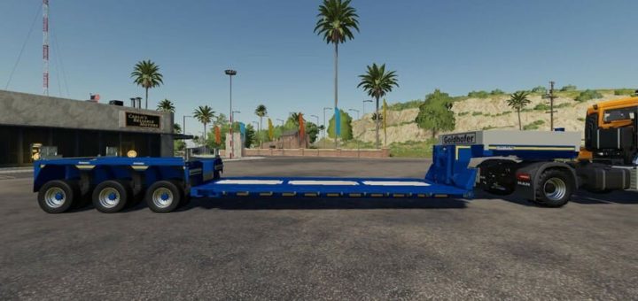Мод трал Goldhofer STZ-VP By Gamling v1.0.0.0 Farming Simulator 19