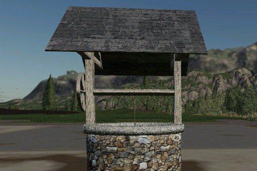 Мод колодец Hofbrunnen v1.0.0.0 Farming Simulator 2019