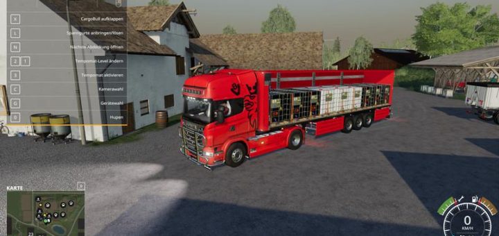 Мод прицеп HoFFis Schmitz CargoBull by Ap0lLo Farming Simulator 19