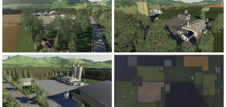 Мод карта HOHENBRUNZOW MAP V2.0 FS19