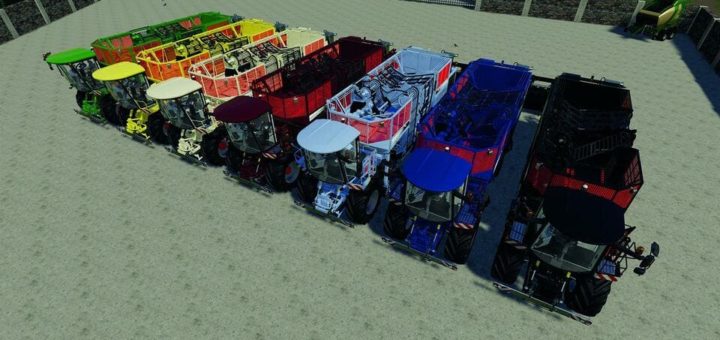 Мод комбайн Holmer TerraDos T4 40 Multifrucht v1.0 FS19