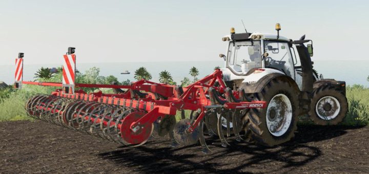 Мод культиватор Horsch Terrano 4 FX v1.0.0.0 Farming Simulator 19