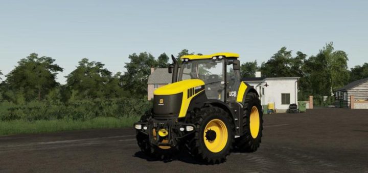 Мод трактор JCB Fastrac 8000 v1.0.0.0 Farming Simulator 2019