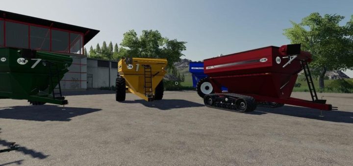 Мод прицеп JM875 v1.0.0.2 Farming Simulator 2019